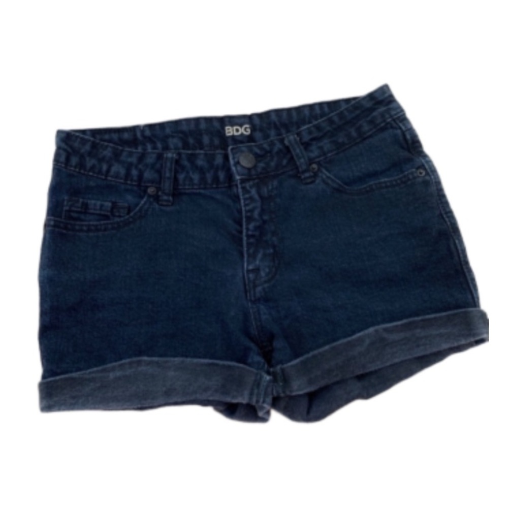 UO BDG Midrise Alexa 5 Pocket Cuffed Jean Shorts
